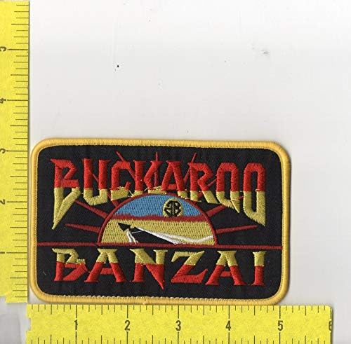 Buckaroo Banzai Movie logo 5 x 3 glačalo na patch sm