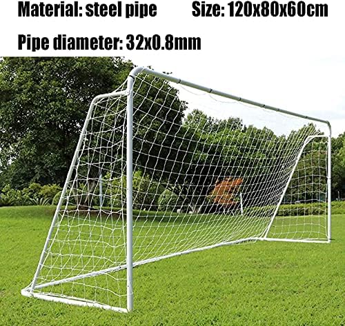 Haieshop prijenosni nogometni gol prijenosni nogometna mreža metalna čelična cijev Mini nogometni trening