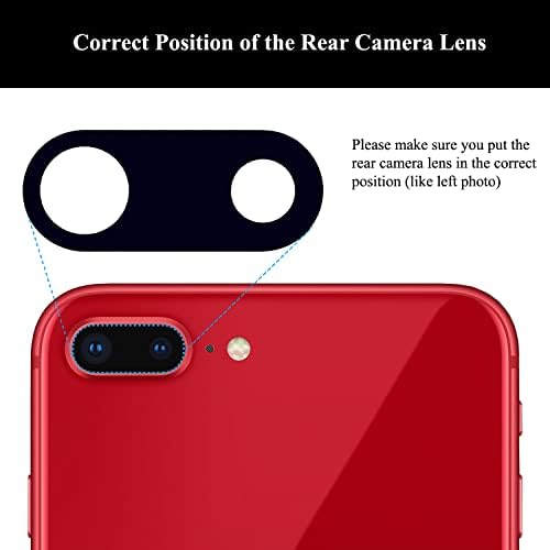 LOZOP 2 postavlja zamenu stakla sočiva zadnje kamere sa unapred instaliranim lepkom kompatibilnim za iPhone