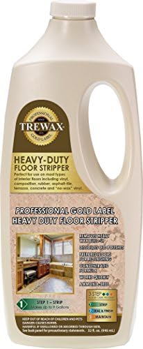 TREWAX Professional Gold Etikete Teški podni stripper, sredstvo za čišćenje podne, 32-tečno unca