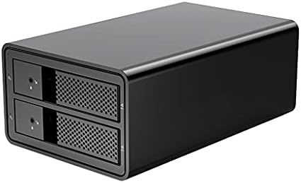LIRUXUN 2 Bay 3.5 USB3. 0 za SATA RAID HDD priključnu stanicu aluminijumski HDD kućište 36W Adapter za struju