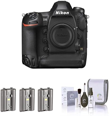 Nikon D6 paket kućišta digitalne SLR kamere u FX formatu sa 3x en-EL18c baterijom, komplet za čišćenje