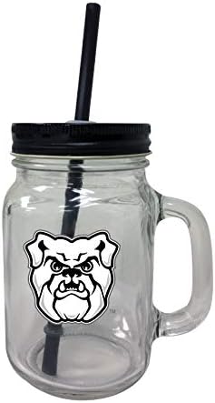 R I R uvozi Butler Bulldogs Mason Jar Tumbler Set-NCAA Mason Jar Glass 3 Paket