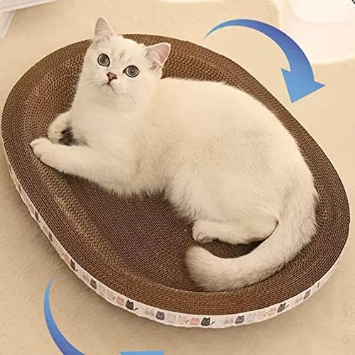ＫＬＫＣＭＳ kartonska ploča za grebanje za mačke Brusna kandža igračka za trening kauča za spavanje valovita