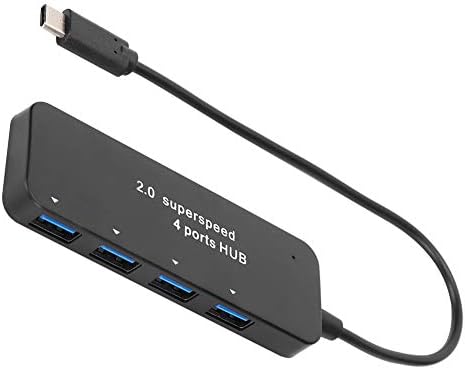 LLMY 4‑Port Type-C USB Hub Multiport Adapter