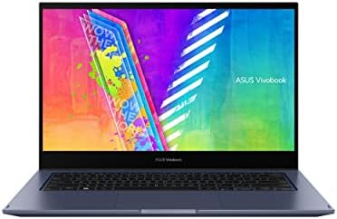 ASUS VivoBook Go 14 Flip tanak i lagan 2-u-1 Laptop, 14 FHD dodir, Intel Celeron N4500 CPU, UHD grafika,