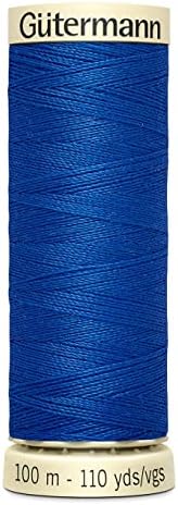 GUTERMANN SEW-SVE poliesterska nametna navoja, 100m / 110 m, kobaltno plavo
