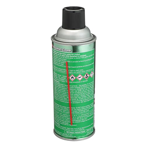 CRC QD Kontakt Cleaner 03130 - 11 WT Oz, plastična sigurna elektronika Aerosolni čistač, pogodan za osjetljivu