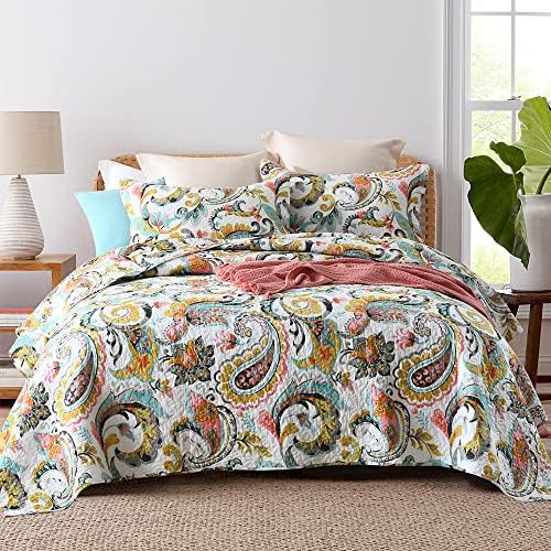 Visimisi pamučni prekrivač prekriva se postavlja posteljina posteljina posteljina setovi kompletter paisley