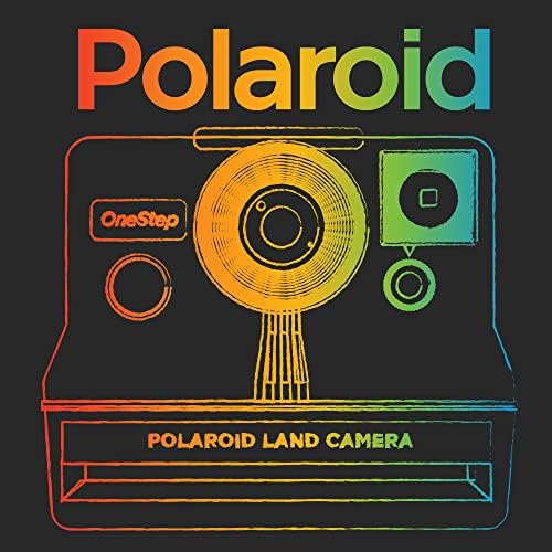 Tee Luv Muška Polaroid kapuljača sa kapuljačom Polaroid onestep duks sa kamerom
