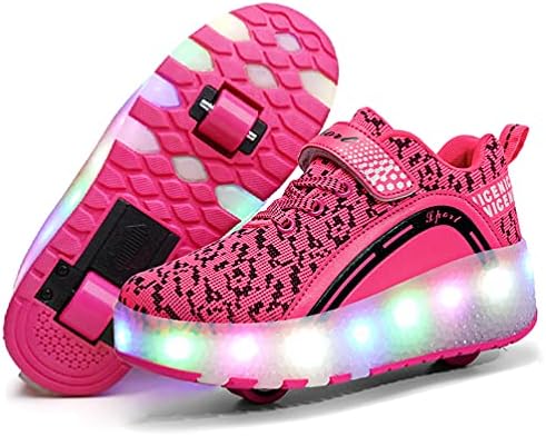 Nsasy Roller Shoes djevojčice dječaci cipele na točkovima dječje rolere cipele LED Light Up cipele na točkovima