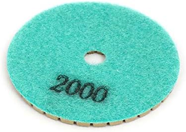 X-DREE Grit 2000 3-inčni dijamantski disk za vlažnu podlogu za Granit_e Beton mermer (Grit 2000 Disco de