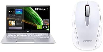 Acer Swift X SFX14-41g-R7YT-Laptop, 14 Full HD sRGB, AMD Ryzen 5 5600U, NVIDIA RTX 3050, 8GB LPDDR4X,