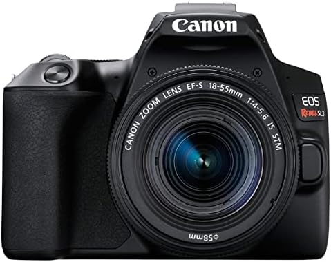 Canon EOS Rebel SL3 DSLR kamera sa 18-55mm, komplet paketa Accessary Bundle, Lowepro torba za kameru + 16gb