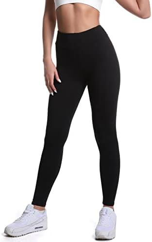 HUYICHEN ženske helanke, Buttery meke pantalone za jogu visokog struka sa stomačnim kontrolama za trening i fitnes S-3XL