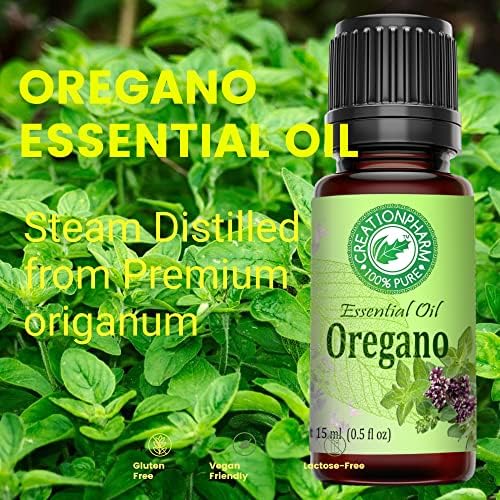 Kreacija Pharm Origano Eterično ulje 1-15 ml - Origanum vulgare - Aceite Esencial de Orégano za difuzore