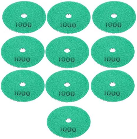 Evtscan 10pcs 3in brusni diskovi jastučići za poliranje za poliranje dijamanata Mramorna betonska kamenja
