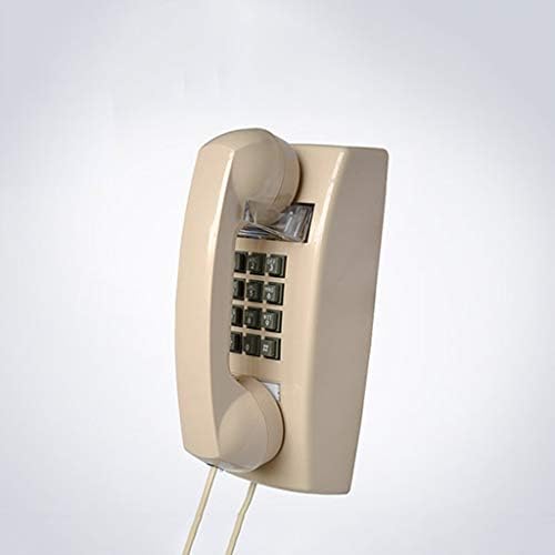 UxZDX Cujux zidni telefon, stil retro zidnih zvuka Kontrola zvuka Kontrola fiksne posude za vodootporan