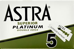 Astra Superior Platinum sigurnosne britvice sa dvostrukom oštricom, 80 oštrica