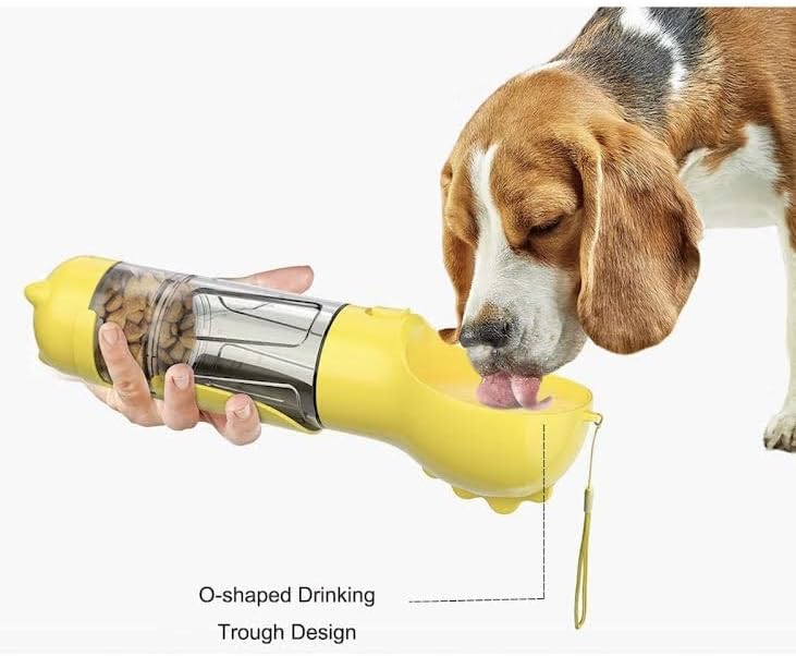Griffeusa boca za pseću vodu prijenosni dispenzer za pseću vodu sa funkcijom pijenja i hranjenja lagani