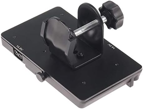 JLWIN V-Mount napajanje sa 2 D-tap-tap i prekidač i stezaljka za Sony DSLR kameru svjetlosni postor / LCD