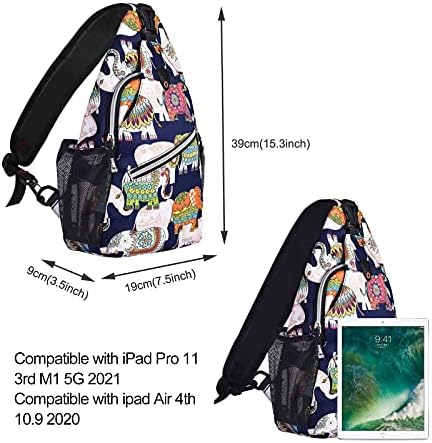 MOSISO Sling ruksak, putni ruksak za planinarenje, torba preko ramena, Elephant