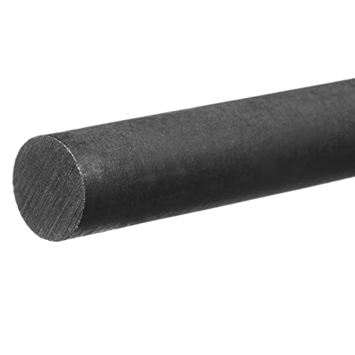 Delrin Acetal Homopolimer plastični štap, crn, 3 prečnika x 3 ft. Long
