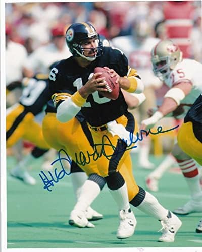 Mark Malone Pittsburgh Steelers Action potpisan 8x10 - AUTOGREM NFL Photos