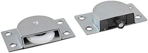 Novi LON0167 set srebrnog karakterističnog metalnog nameštaja Pouzdan efektivni ormar za klizanje valjka