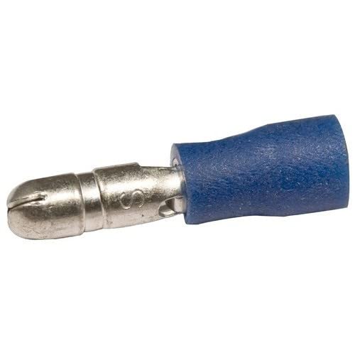 Morris proizvodi 12046 Bullet Disconnect, vinil izolirani, plavi, 16-14 žičane veličine 0,197 , 500 pakovanja