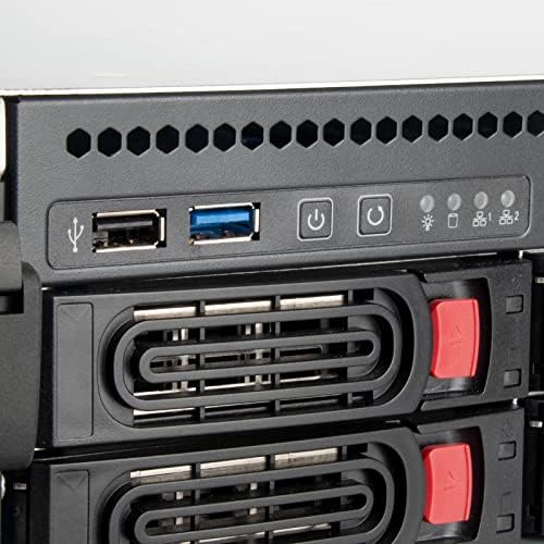 SilverStone tehnologija RM43-320-RS 4U 20-Bay 2.5 / 3.5 HDD / SSD Rackmount Storage server Šasija sa Mini-SAS