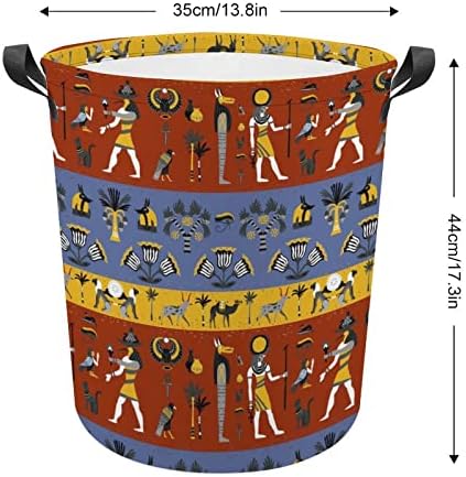 Drevna egipatska religija korpa za veš sklopiva visoka korpa za odeću sa ručkama torba za odlaganje