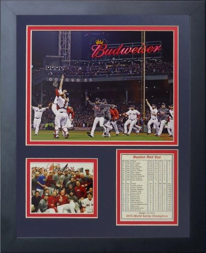 Legends Never Die 2013 šampioni Red Sox Svjetske serije Run Framed Photo Collage, 11x14-inčni
