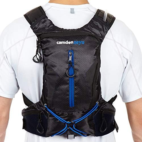 Hidratacijski ruksak trčanje, sa 2l vrećicom za vodu Crna