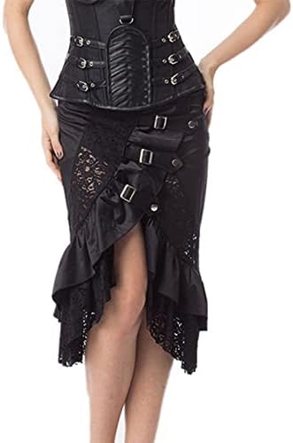Novo modernim plesnim gotičkim stilom suknje kratke leđa dugačke folk plesne faze traper mini suknje za