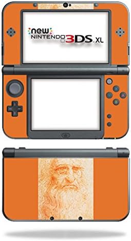 MightySkins koža kompatibilna sa Nintendo 3DS XL - Red Chalk Man Portrait | zaštitni, izdržljivi i jedinstveni