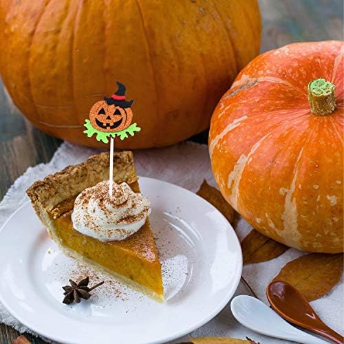 PartyKindom Halloween Topper Party Cake ukrasi Kreativni Spider uzorak za torte Umetanje kartica Cupcake