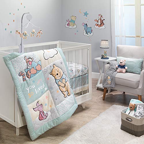 Jagnjad & Ivy Disney Baby Winnie The Pooh grli bijele opremljen krevetić