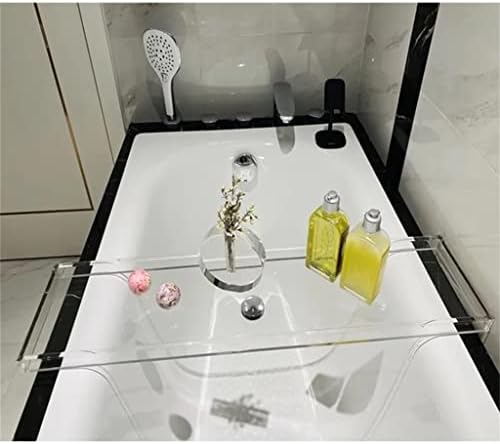 JKUYWX akrilni prozirni stalak za kadu za kupatilo pregradna kada za mobilni telefon