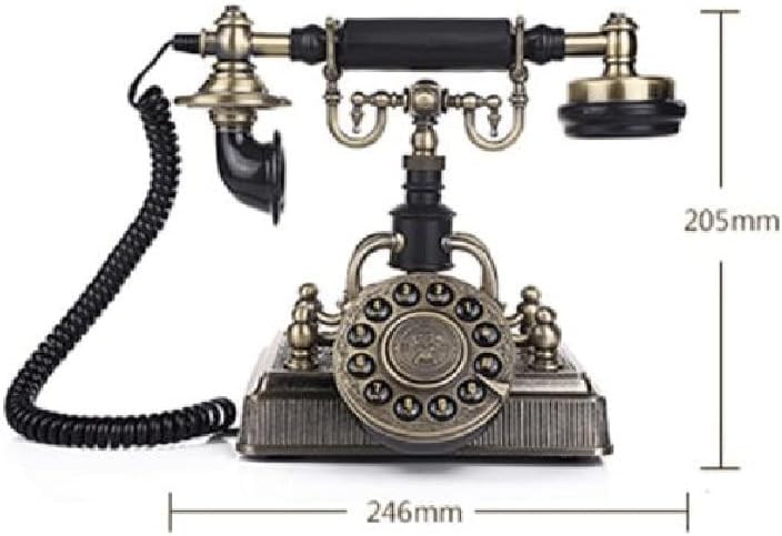 LHLLHL Klasični antikni telefonski modni vintage telefonski fiksni telefon