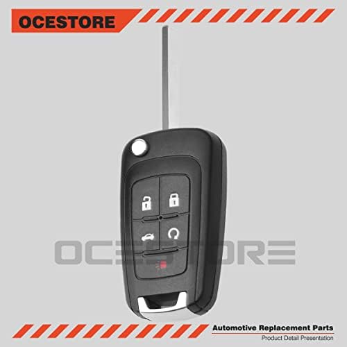 OCESTORE ključ za automobil FOB daljinski ulaz bez ključa Oht01060512 5-btn kompatibilan sa Lacrosse Regal