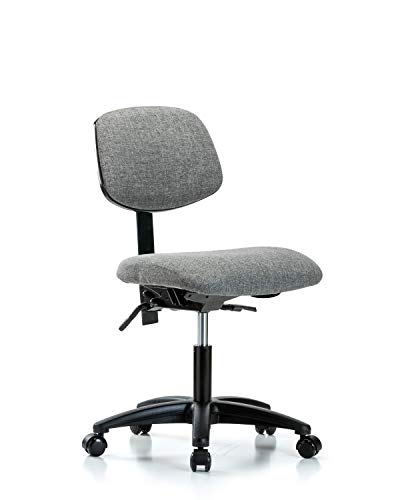 LabTech sjedeća LT41491 stolica za visinu stola od tkanine najlonska baza, nagib, Kotačići, mornarica