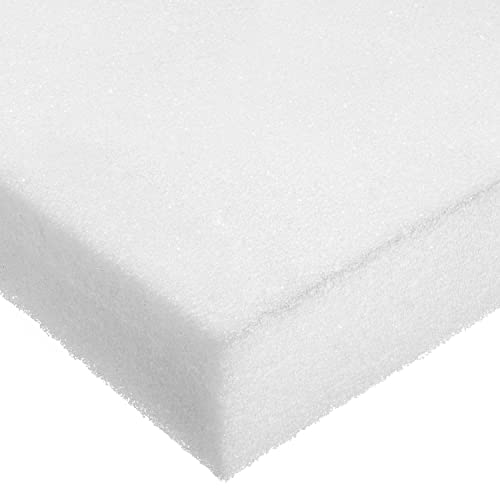 Poliuretanska pjenasta ploča, bijela, 3 lbs / cu. ft, 2 in debeli x 24 in Široki x 24 in dugačak