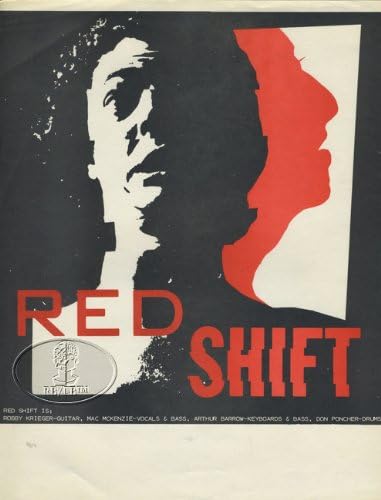 Robbie Krieger Red Shift 1980-ih torbica za vrata