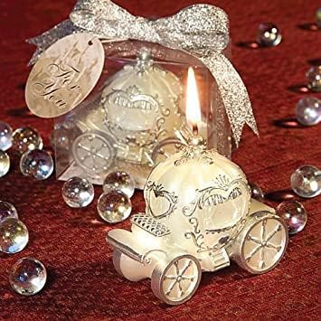 Carriage Pearl & amp; srebrni dizajn sa ukrasom svijeće