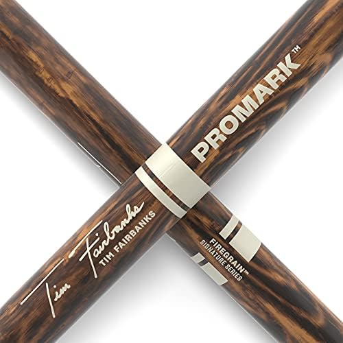 ProMark drum Sticks-Tim Fairbanks bataci-Set štapića za bubnjeve-drveni vrh-Firebrain Hickory bataci-dosljedna