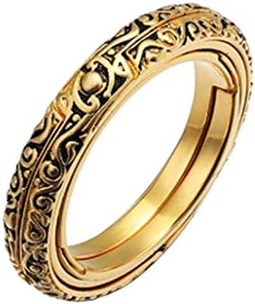 Srebrni astronomski prstenovi Vintage Gothic Sklopivi otvoreni nosač sfera Kuglični prsten za ljubavničke