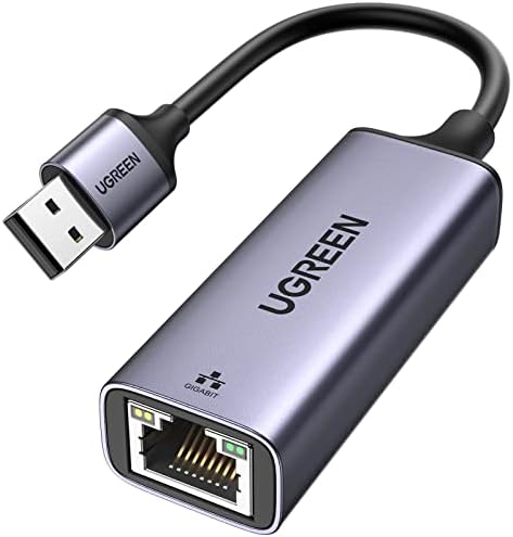 UGREEN USB 3.0 To Ethernet Adapter Gigabit mrežni Adapter kompatibilan sa Nintendo Switch, Windows, MacOS,