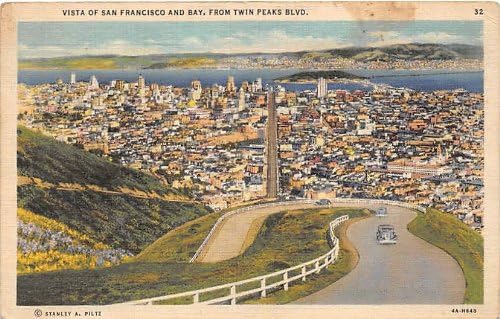 San Francisco, Kalifornija Razglednica