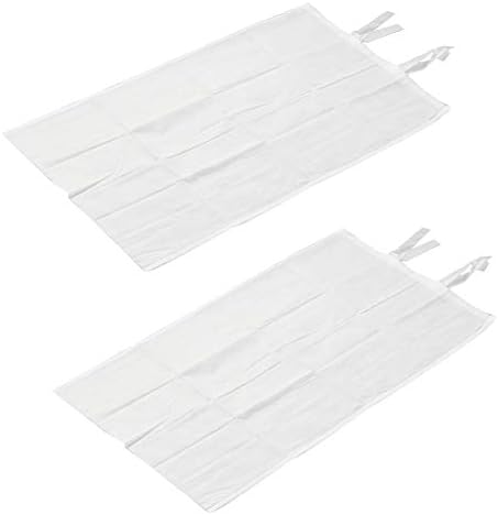 2 kom bijele jastučnice, prenosiva jastučnica za jednokratnu upotrebu,čisto bijela Navlaka za jastučnice,